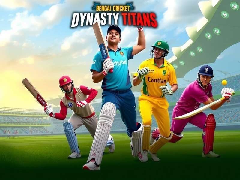 Bengal Cricket Dynasty Titans Cover Art