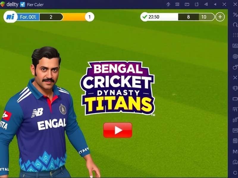 Bengal Cricket Dynasty Titans Gameplay